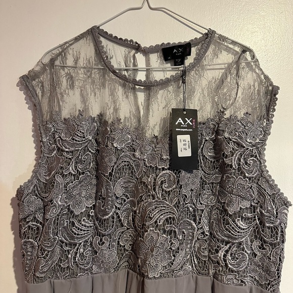 AX Paris Curve Formal Dress Lavender size 22 NWT - Picture 2 of 5